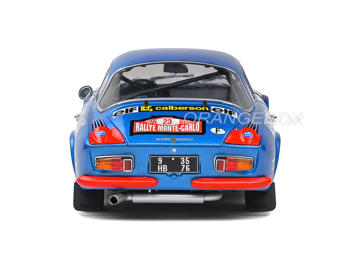 Alpine A110 1600S Monte Carlo Rallye 1972 1:18 Solido - 19 anos