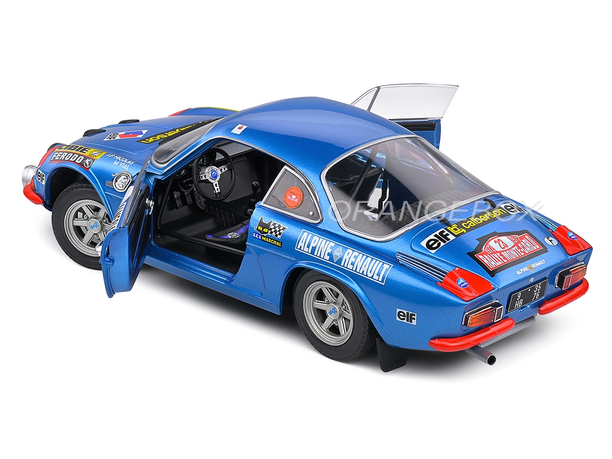 Alpine A110 1600S Monte Carlo Rallye 1972 1:18 Solido - 20 anos