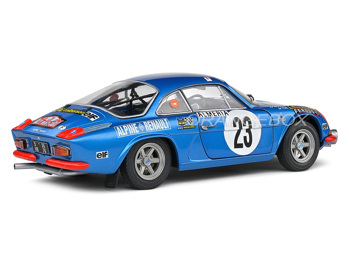 Alpine A110 1600S Monte Carlo Rallye 1972 1:18 Solido - 20 anos