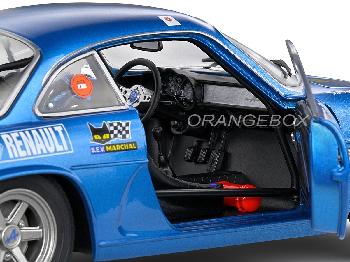 Solido 1:18 - Renault Alpine A110 N°23 Rallye Monte-Carlo 1972 (pilote Nicolas Vial) - Neuve