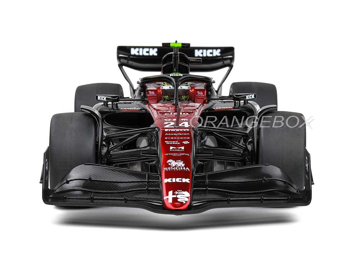 Fórmula 1 Alfa Romeo C43 Zhou Guanyu 2023 1:18 Solido - 20 anos