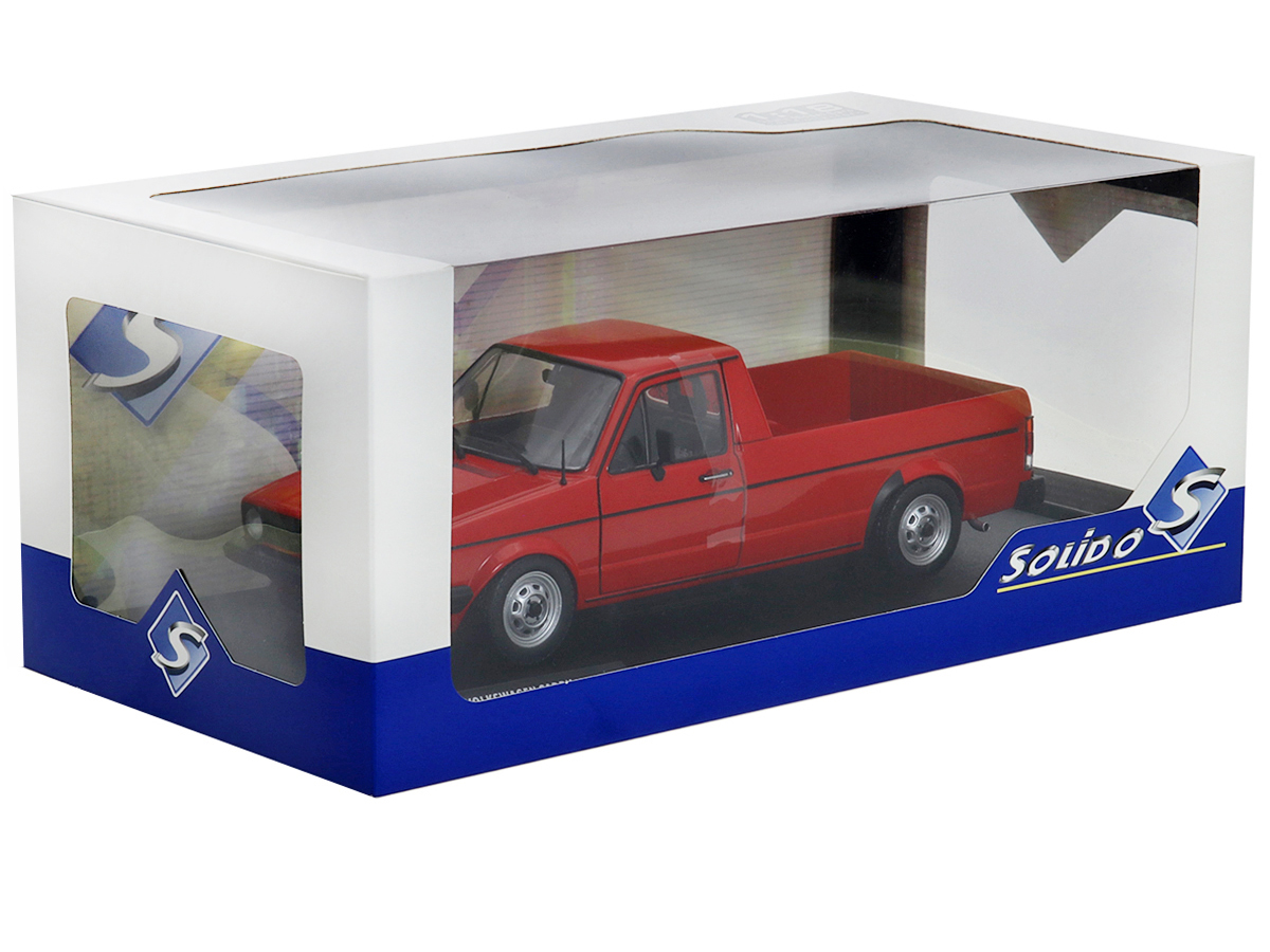 Volkswagen Caddy Mk.1 1982 1:18 Solido Vermelho - 20 anos! Loja on