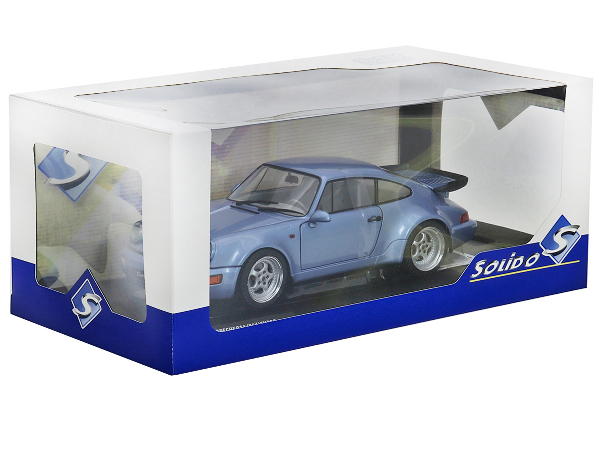 Porsche 911 (964) Turbo 1990 1:18 Solido Azul - 19 anos! Loja on