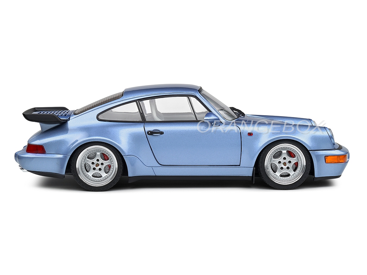 Porsche 911 (964) Turbo 1990 1:18 Solido Azul - 19 anos! Loja on