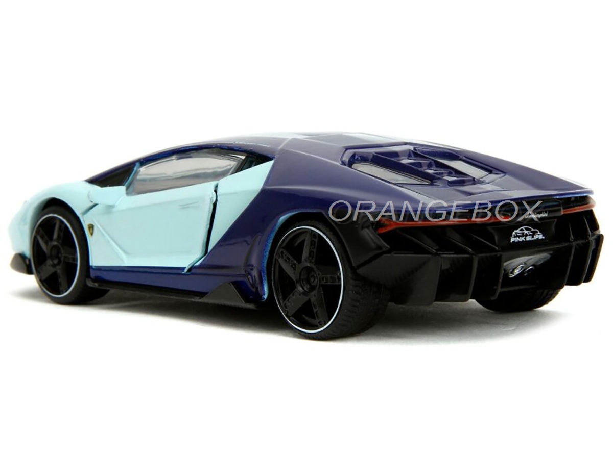 Lamborghini Centenario 1:32 Jada Toys Pink Slips Azul - 20 anos