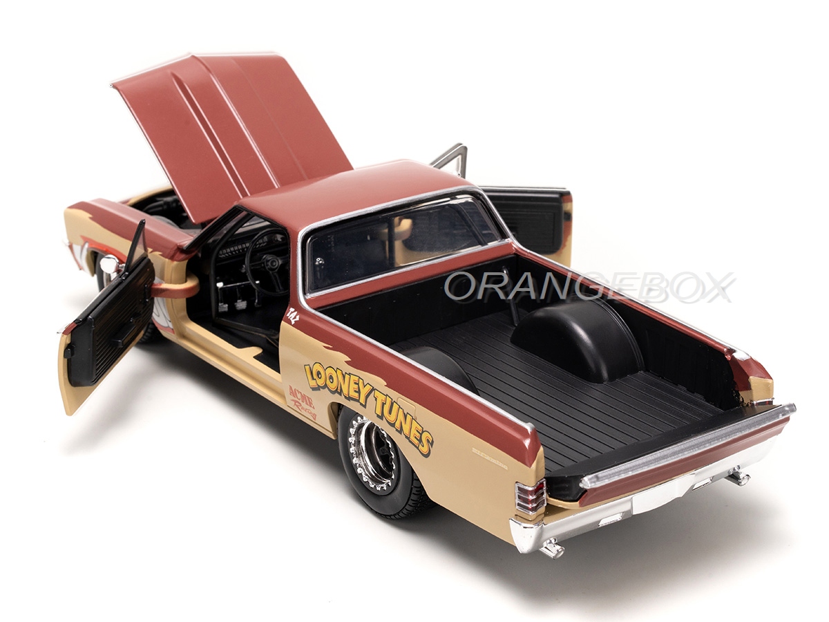 Chevrolet El Camino 1967 1:24 Jada Toys + Figura Tasmanian Devil