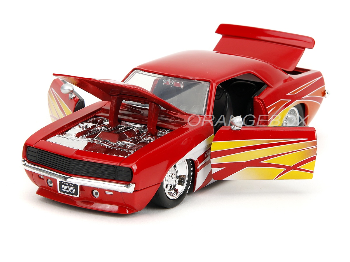 JadaToys 1/24 1969 シェビーカマロ ポリス おもちゃ