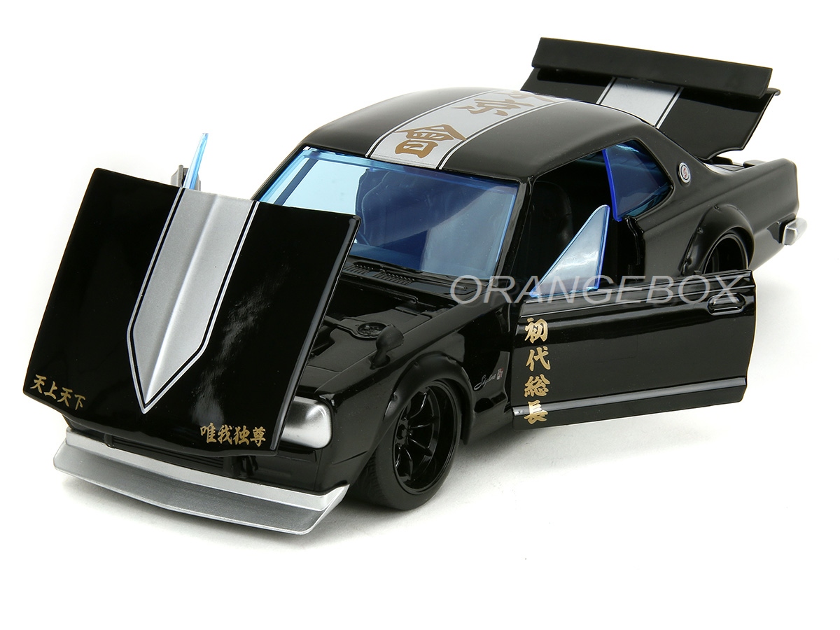 Nissan Skyline GT-R Tokyo Revengers + Figura Mikey 1:24 Jada Toys