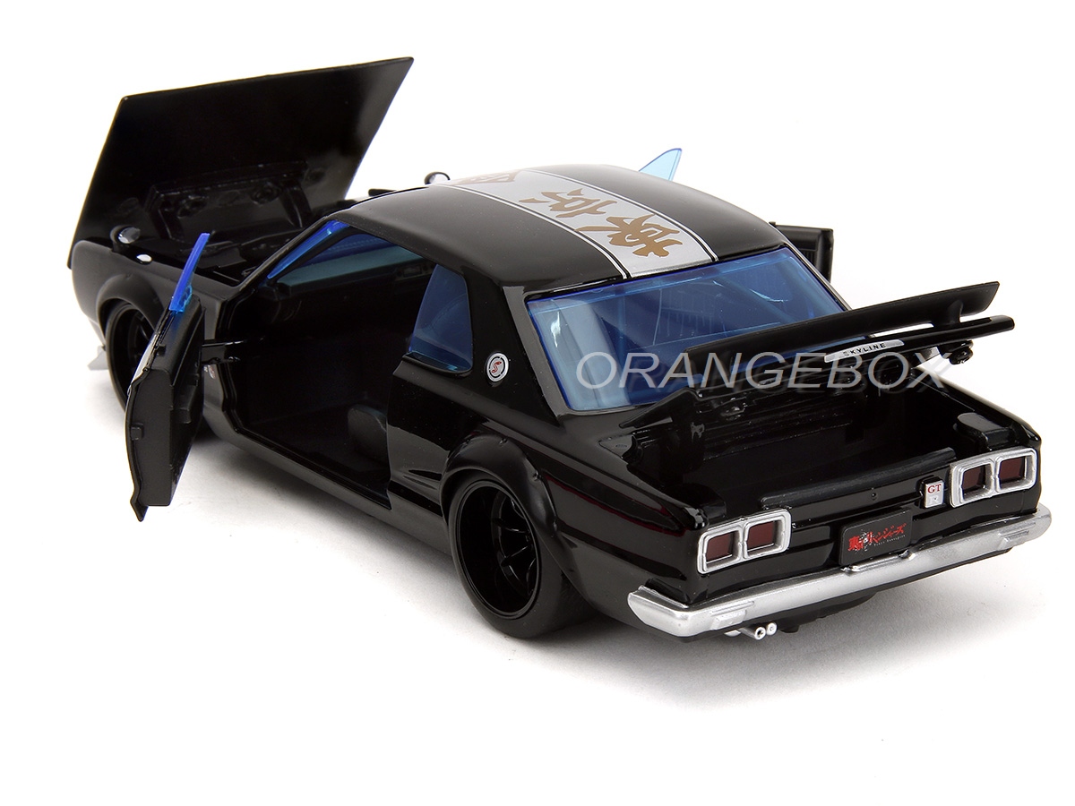 Nissan Skyline GT-R Tokyo Revengers + Figura Mikey 1:24 Jada Toys