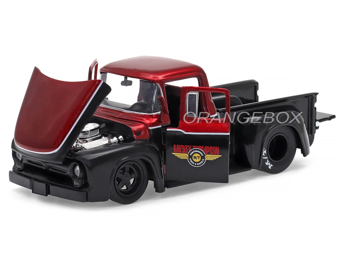 Ford F-100 1956 Pro Stock 1:24 Jada Toys Vermelho - 20 anos! Loja