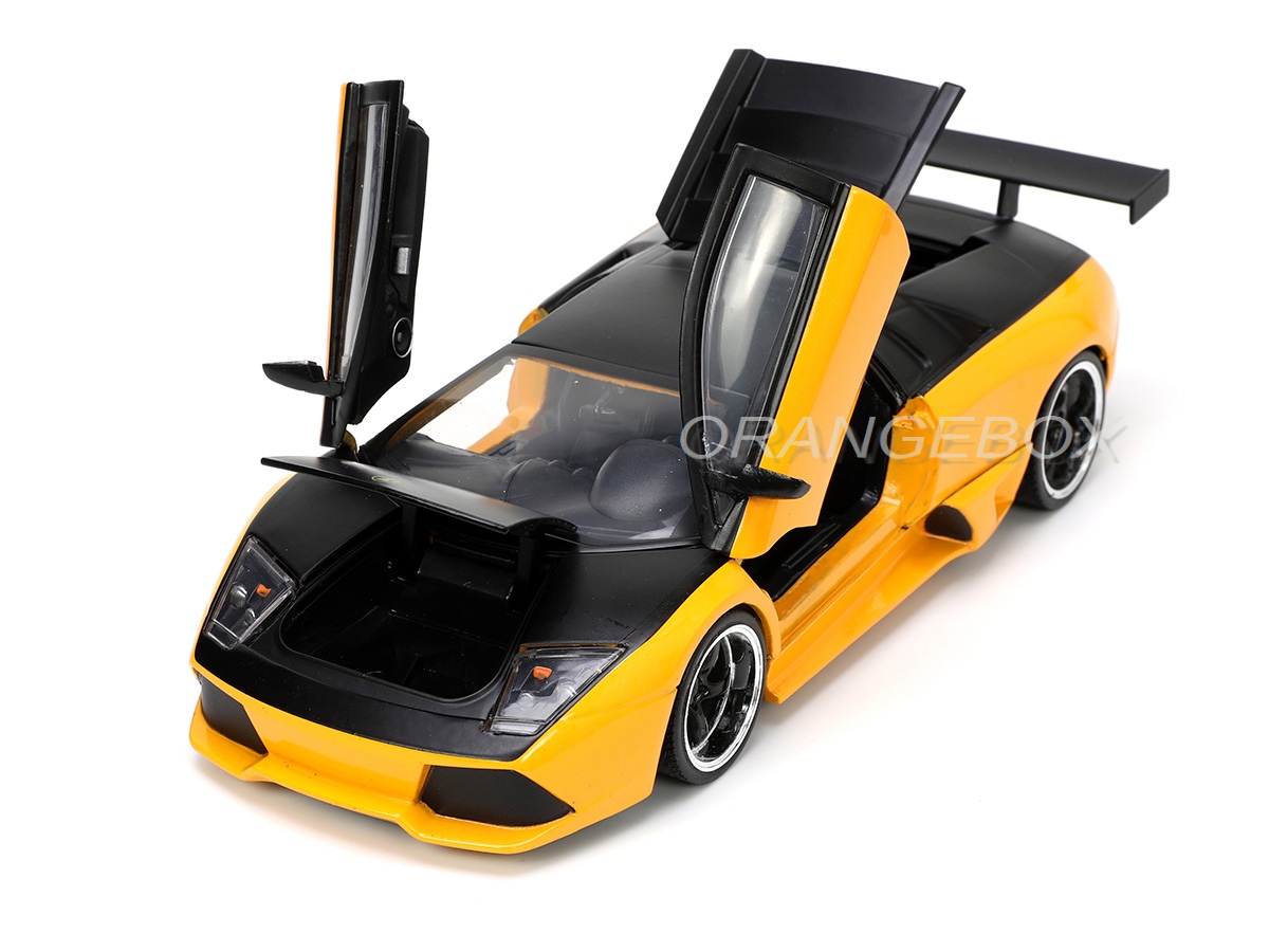 jada ランボルギーニ ムルシエラゴ LP 640　パトカー Lamborghini Murcielago LP640 1:24 Jada Toys Amarelo - 20 anos