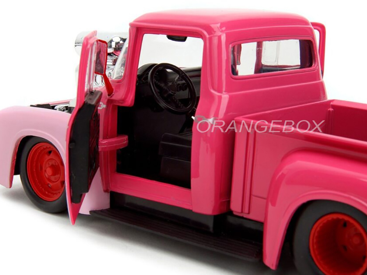 Ford F-100 Pick-Up 1956 + Figura Franken Berry 1:24 Jada