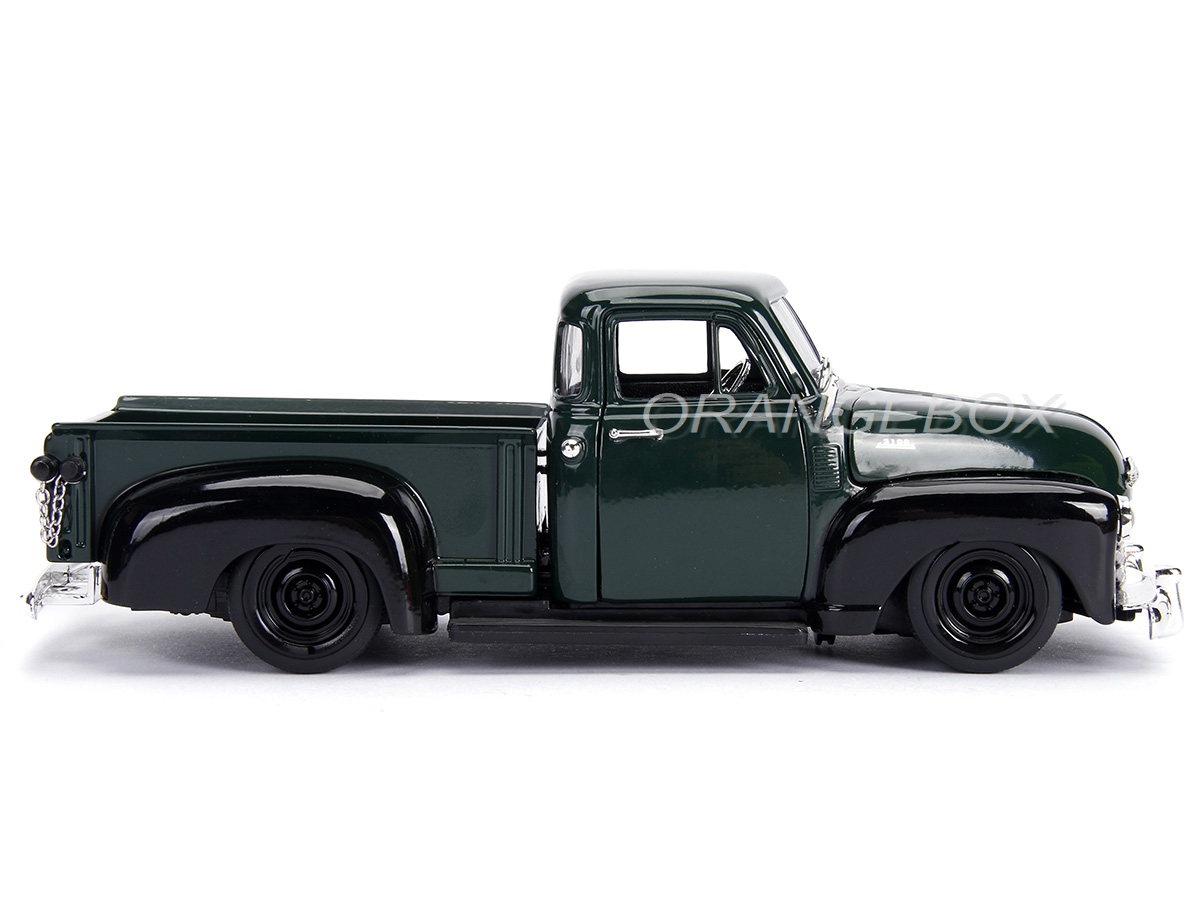 Chevy Pick-Up 1953 1:24 Jada Toys + Estante com Rodas - 19 anos