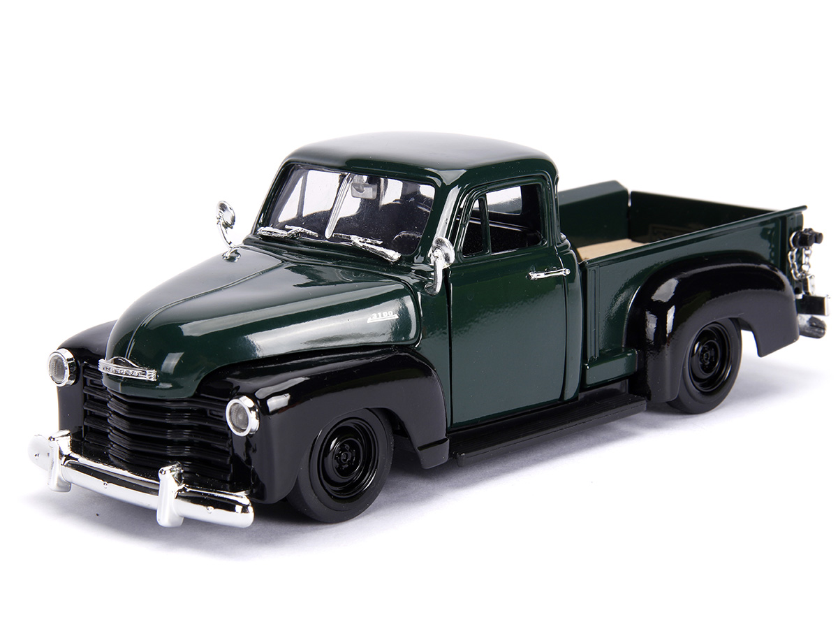 Chevy Pick-Up 1953 1:24 Jada Toys + Estante com Rodas - 20 anos