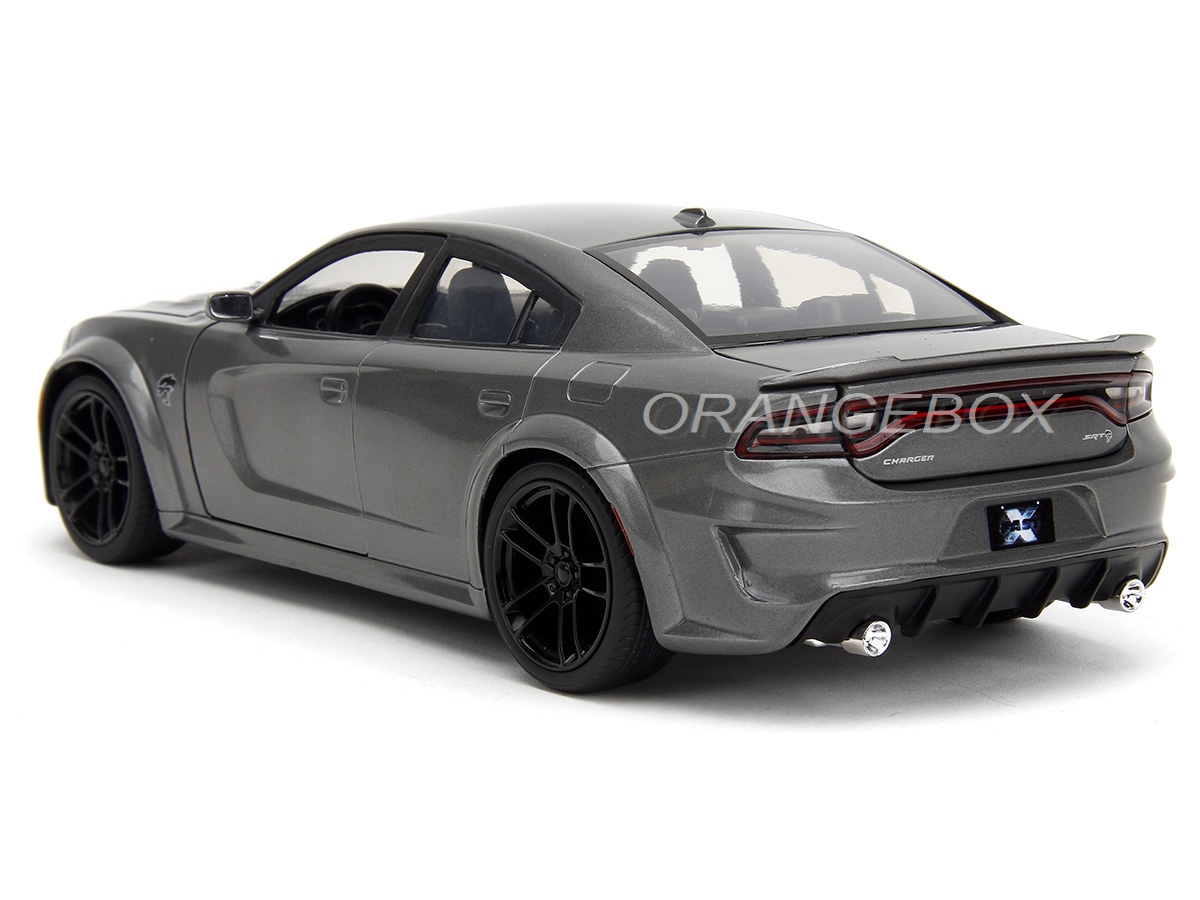 JADA TOYS - Dodge Charger SRT Hellcat 2021 Fast And Furious X - Miniature 1/24 En Métal Gris