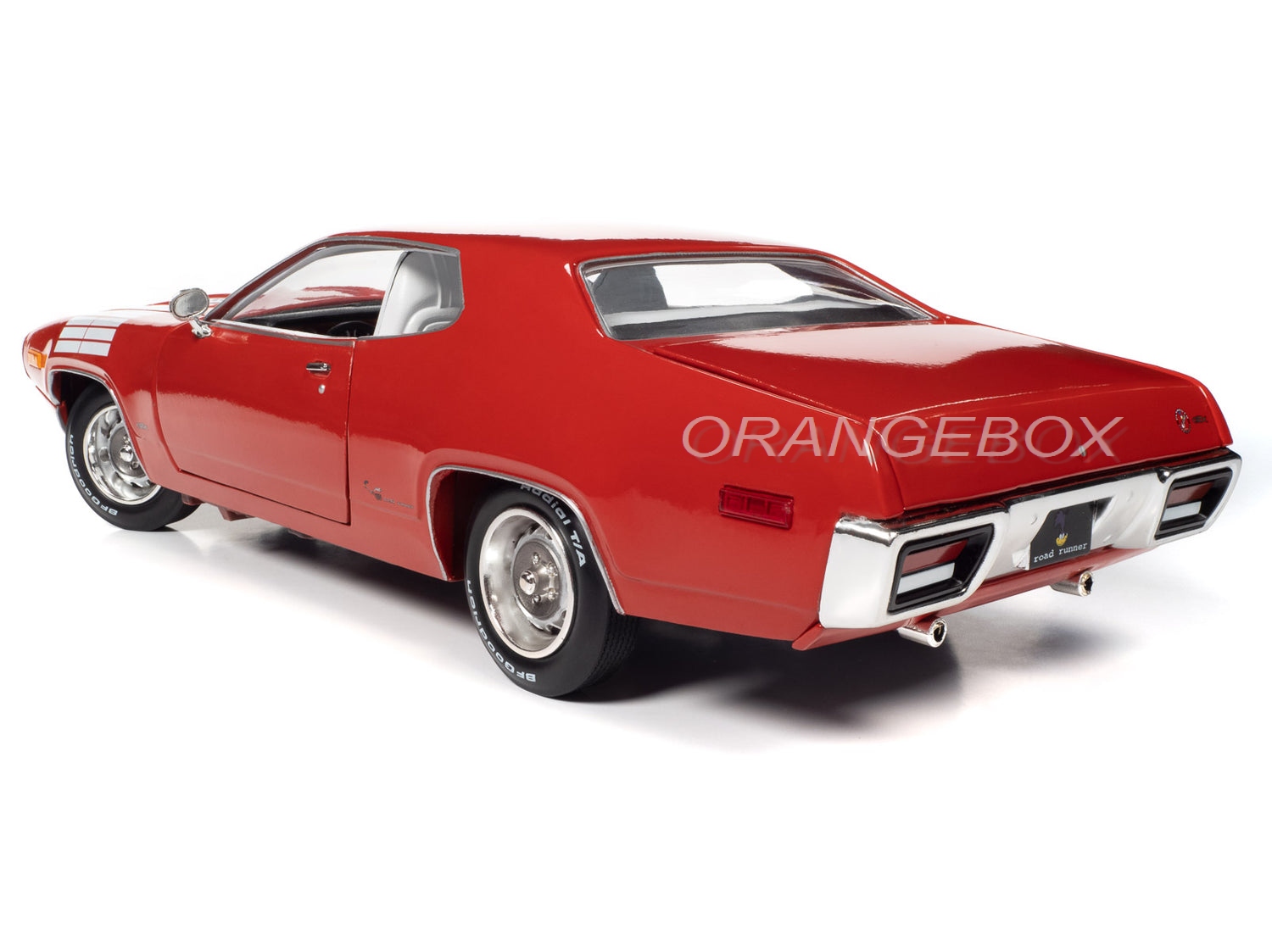 Plymouth Road Runner GTX 1972 1:18 Autoworld Vermelho - 20 anos