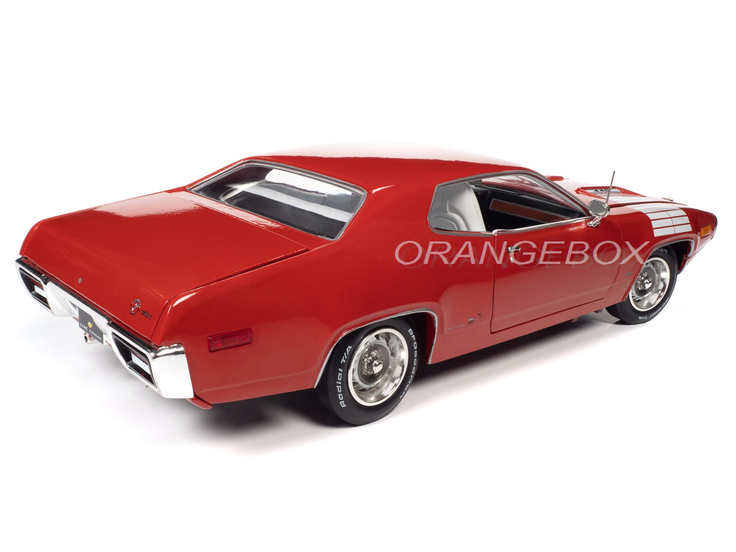 Plymouth Road Runner GTX 1972 1:18 Autoworld Vermelho - 20 anos