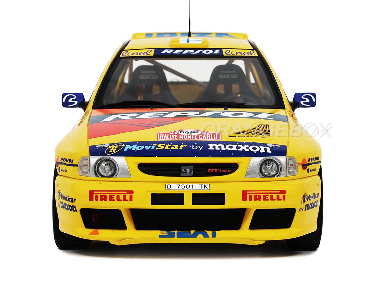 Miniature neuve Seat Ibiza Kit Car Rovanpera Rallye Monte Carlo 1998 1/18 Ottomobile - Modélisme