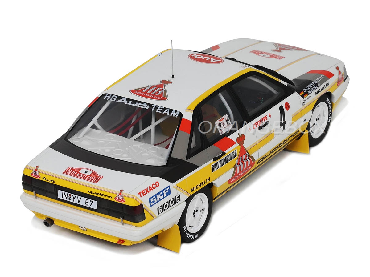 Audi 200 Quattro 1987 Rally Europe 1:18 OttOmobile - 20 anos! Loja