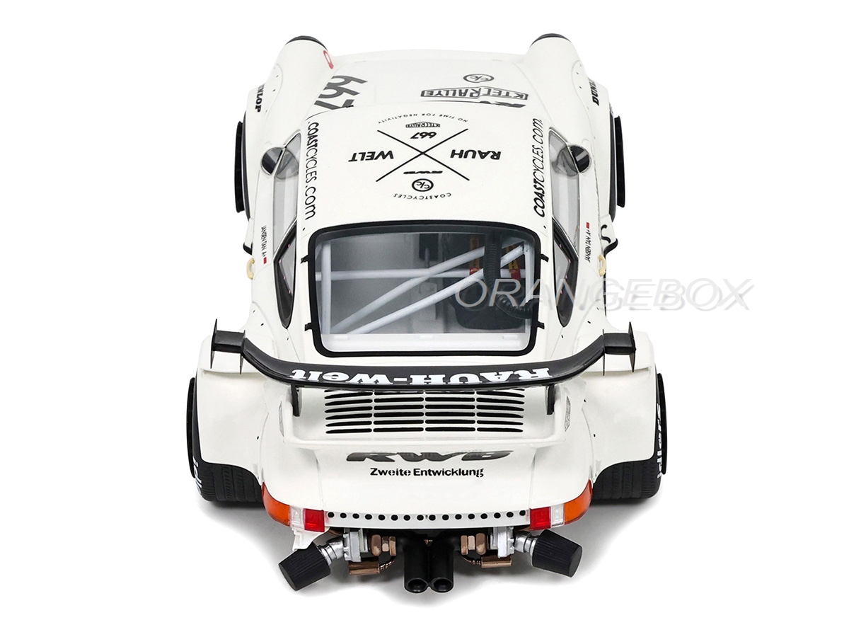 Porsche RWB Bodykit Coast Cycle 2023 1:18 GT Spirit - 20 anos
