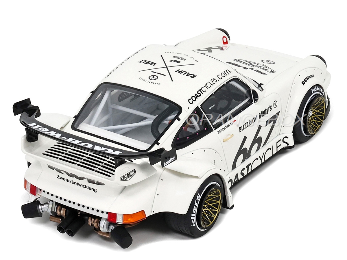 Porsche RWB Bodykit Coast Cycle 2023 1:18 GT Spirit - 20 anos