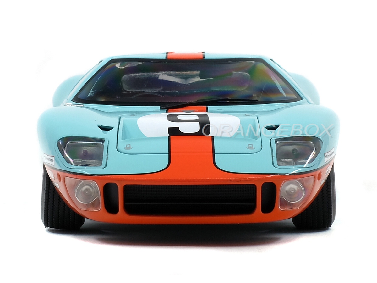 Ford GT40 Vencedor 24 Horas LeMans 1968 1:18 Solido Gulf - 20 anos
