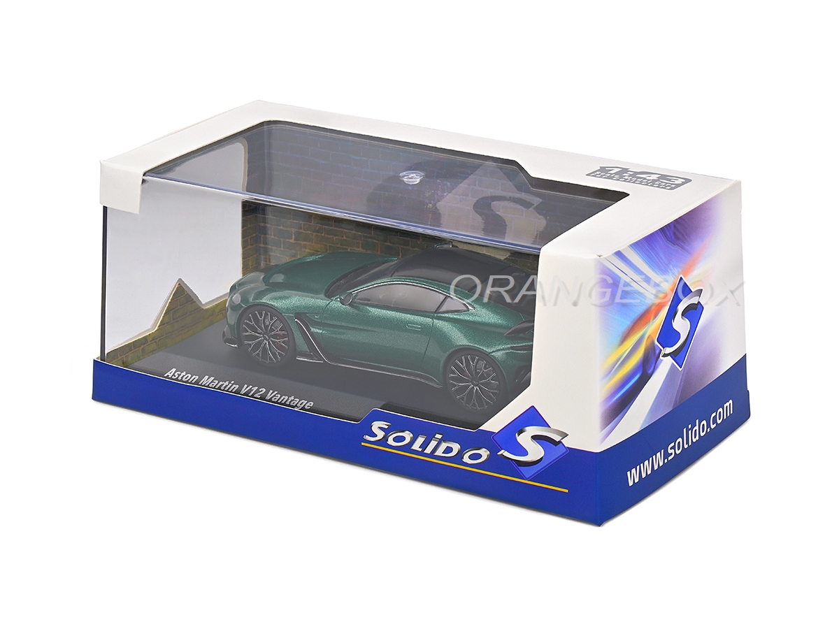 Aston Martin Vantage V12 2023 1:43 Solido Verde - 19 anos