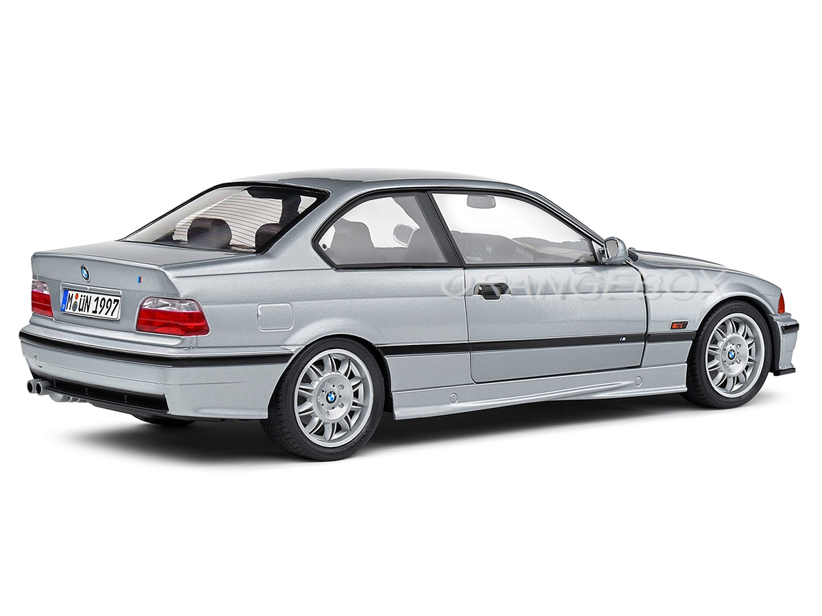 BMW E36 Coupe 1990 1:18 Solido Cinza - 20 anos! Loja on-line de