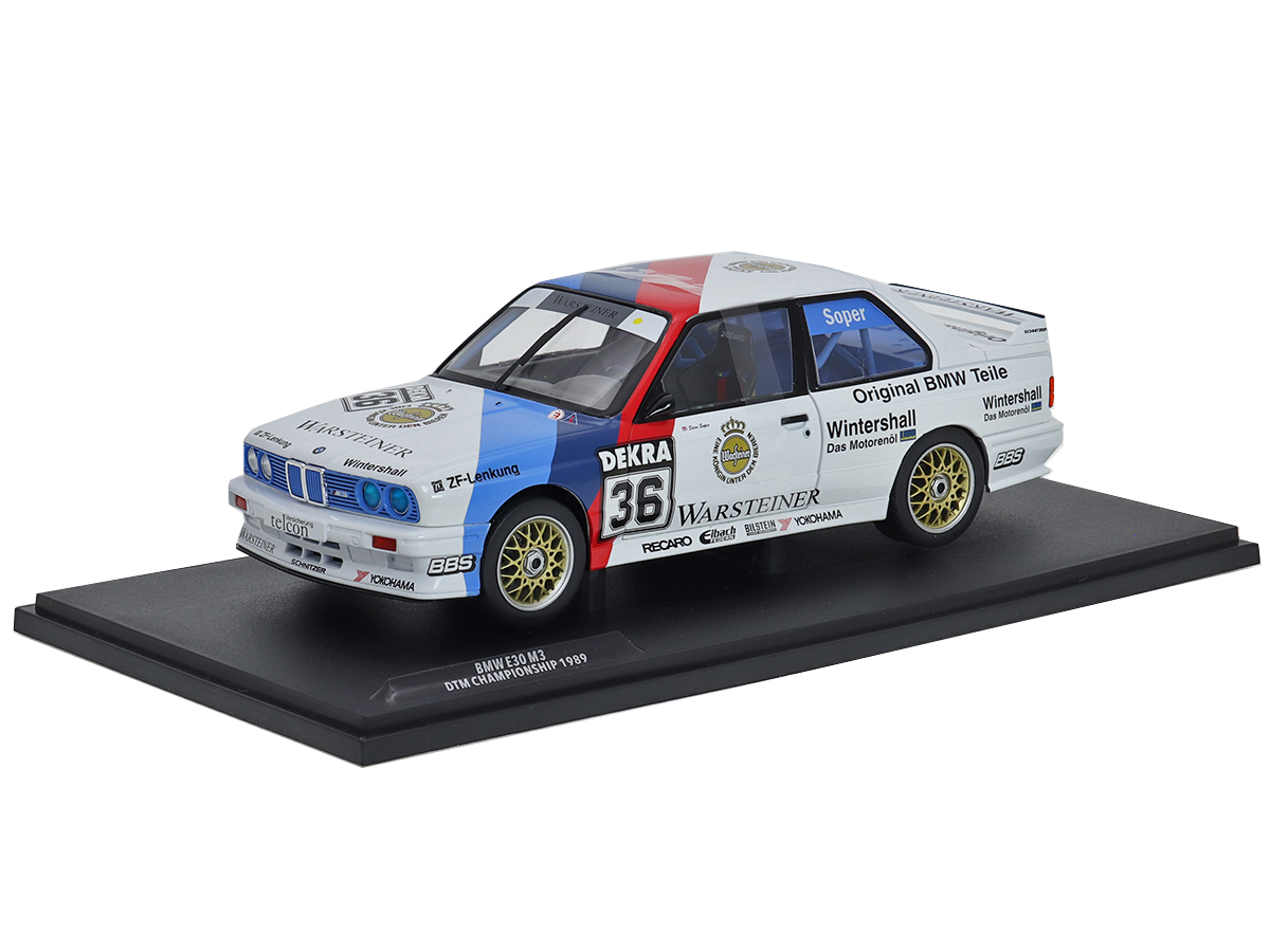 BMW E30 M3 1989 DEKRA 1:18 Solido - 19 anos! Loja on-line de