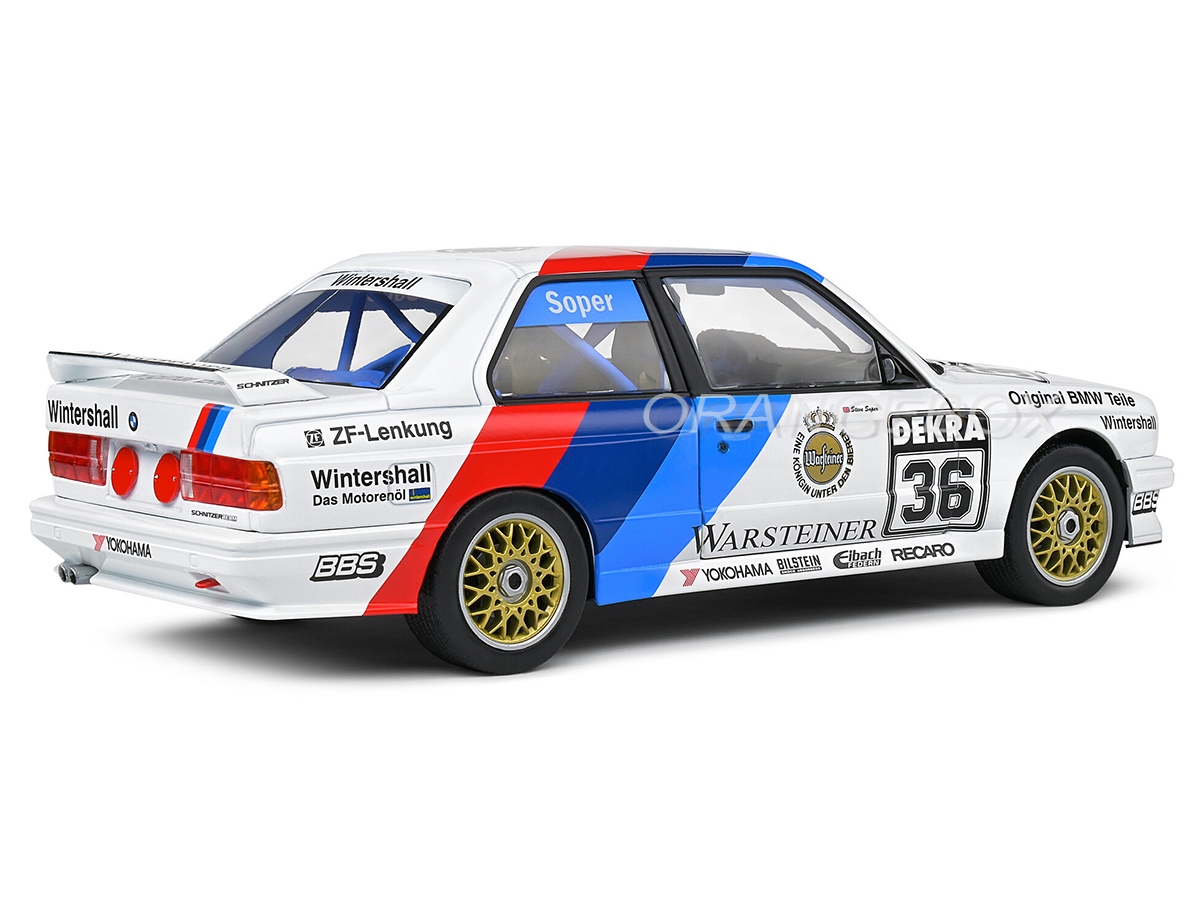 BMW E30 M3 1989 DEKRA 1:18 Solido - 19 anos! Loja on-line de
