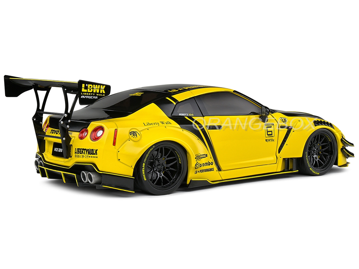 Nissan GT-R (R35) Liberty Walk Body Kit 2.0 2020 1:18 Solido - 19
