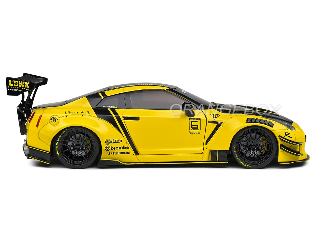 Nissan GT-R (R35) Liberty Walk Body Kit 2.0 2020 1:18 Solido - 20