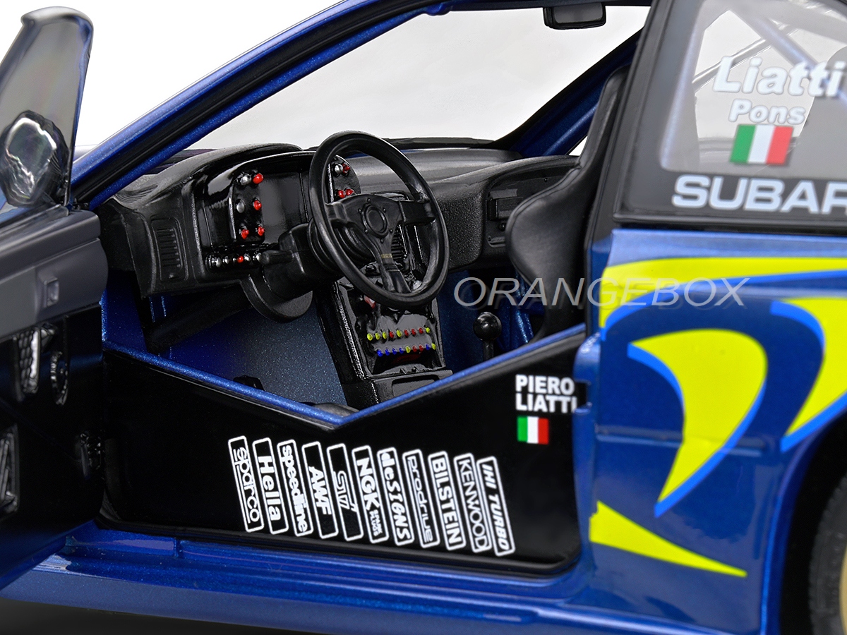 Subaru Impreza 22B 1997 Rally Monte Carlo 1:18 Solido - 20 anos