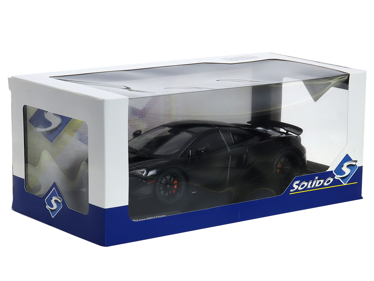 McLaren 600LT 2018 1:18 Solido Preto - 20 anos! Loja on-line de