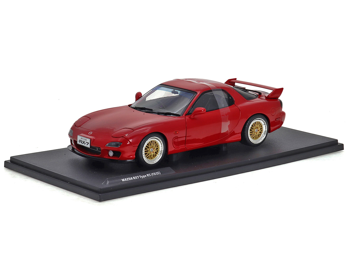 望*）様 Mazda RX-7 レッドミニカー Mazda RX7 Khyzyl Saleem 2020 1:18 OttOmobile Vermelho - 20 anos