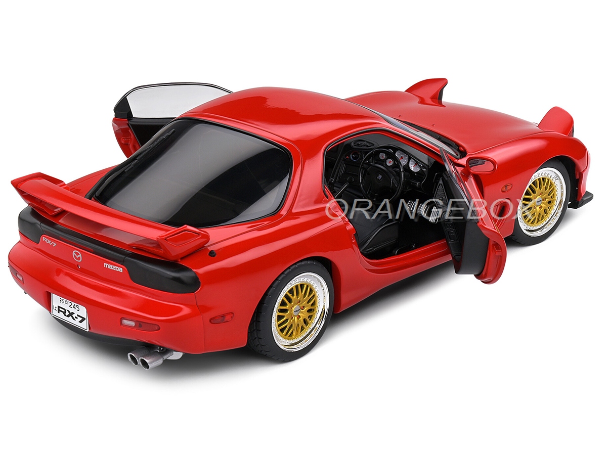Mazda RX7 FD RS 1994 1:18 Solido Vermelho - 19 anos! Loja on-line