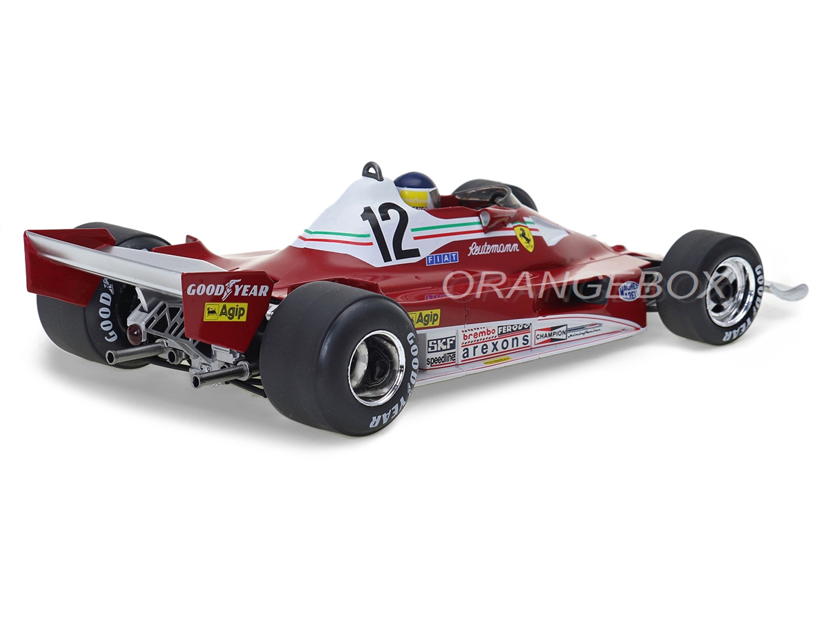 Fórmula 1 Ferrari 312 T2B Carlos Reutemann 3º Gp Suécia 1977 1:18