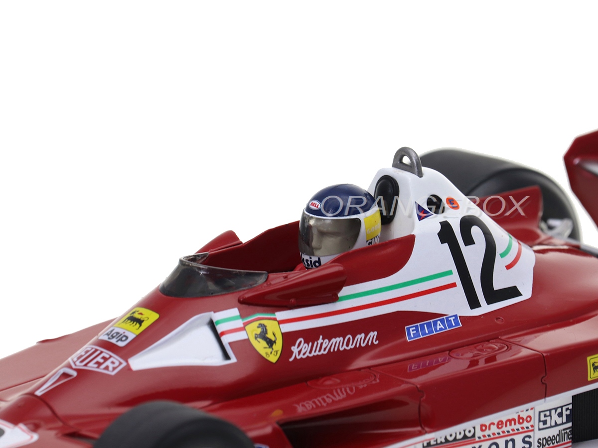 F1 Ferrari 312 T2B #12 GP Suède 1977 Reutemann - MCG 1/18 Diecast - Neuve