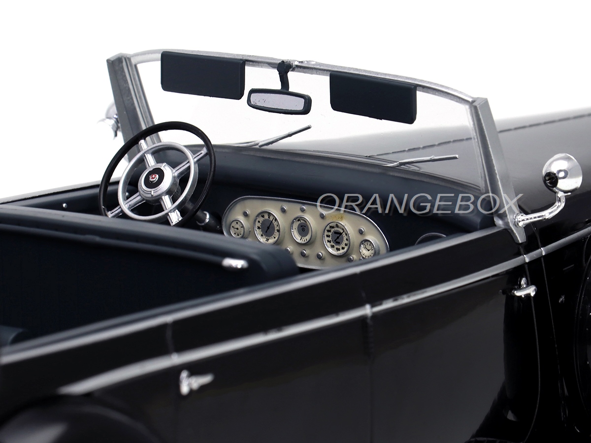Mercedes Benz 770 (W150) 1938 Convertible 1:18 MCG Preto - 20 anos