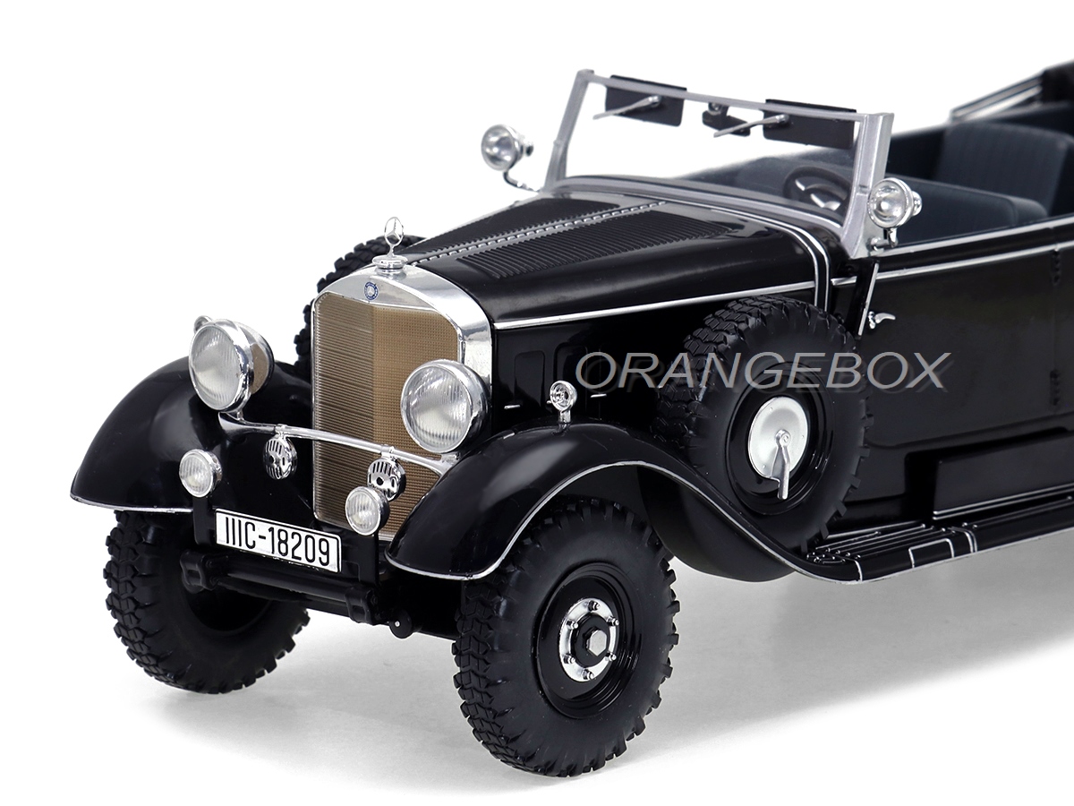 Mercedes Benz G4 (W31) 1934 1:18 MCG Preto - 19 anos! Loja on-line