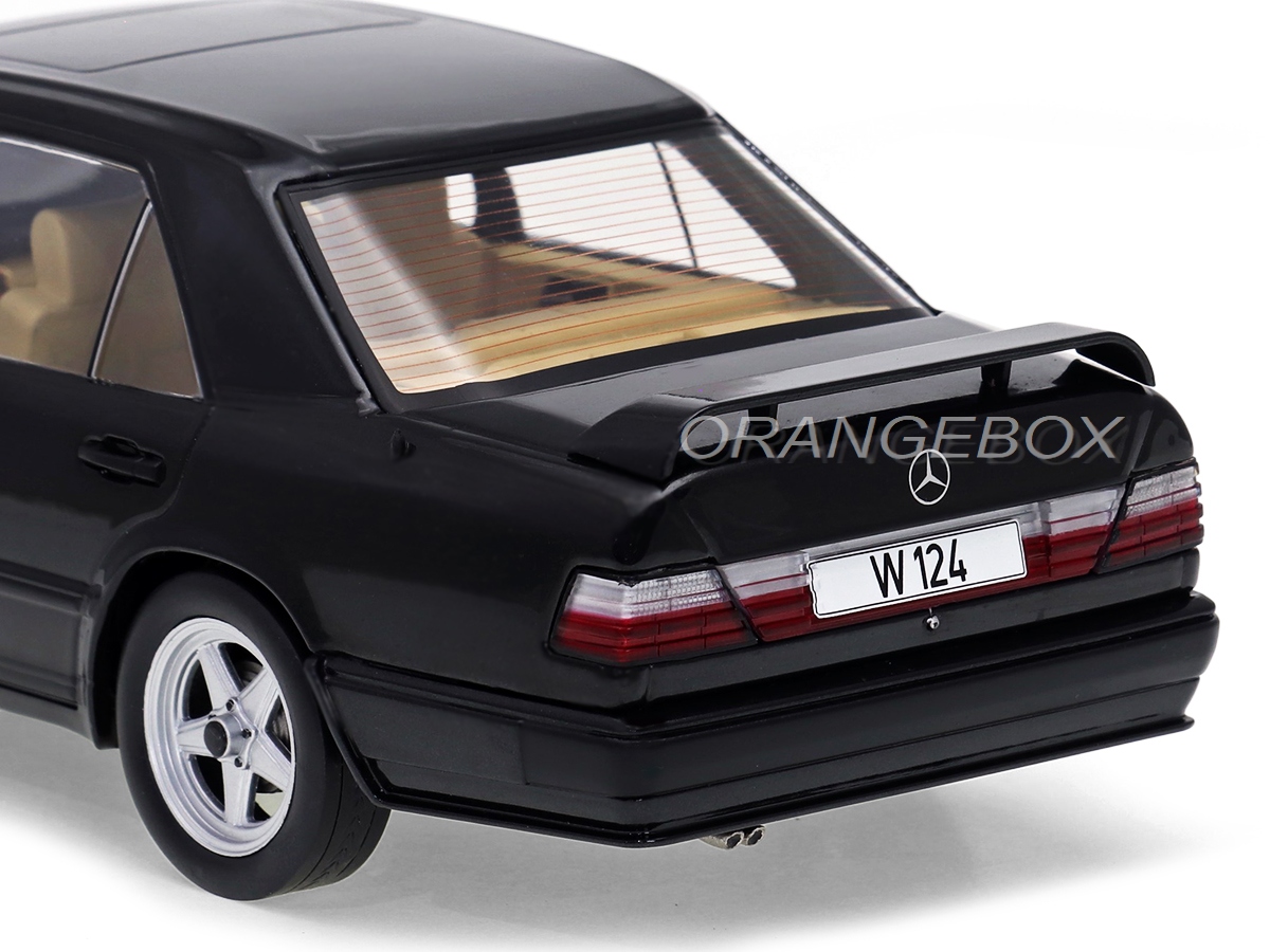 Mercedes Benz W124 Tuning 1986 1:18 MCG Preto - 20 anos! Loja on