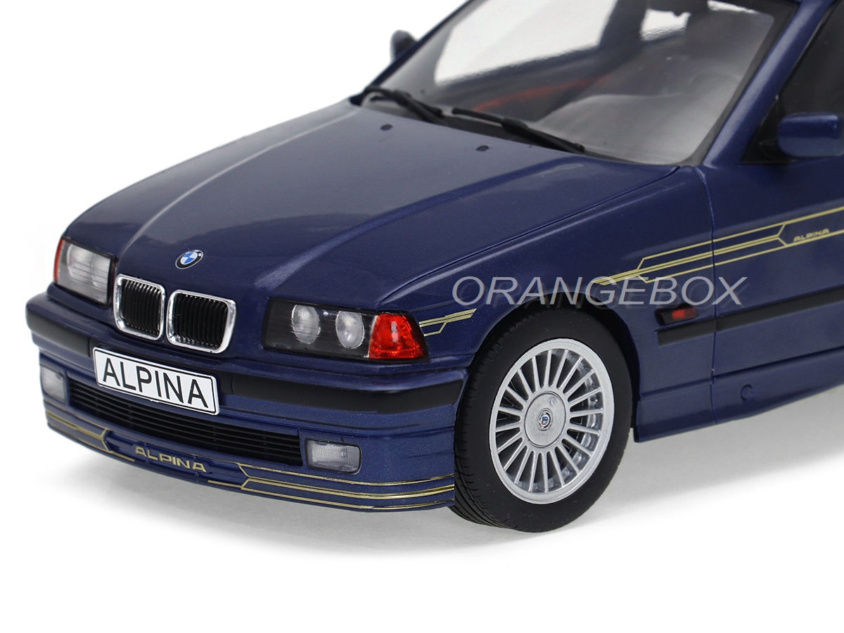 BMW Alpina B3 (E36) 3.2 Touring 1995 1:18 MCG Azul - 19 anos
