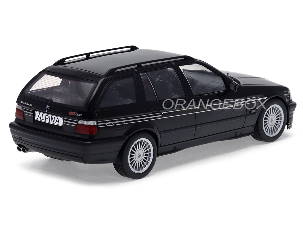 BMW Alpina B3 (E36) 3.2 Touring 1995 1:18 MCG Preto - 20 anos
