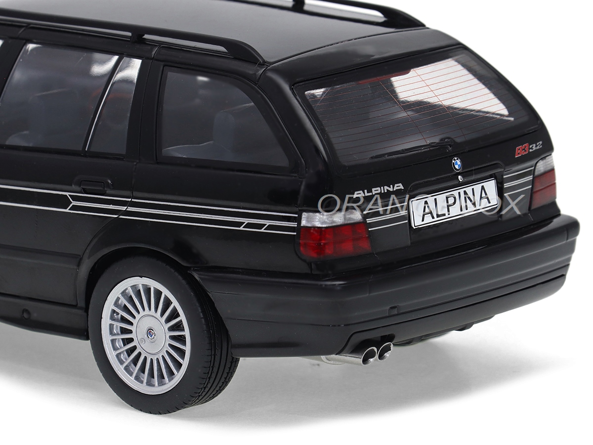 BMW Alpina B3 (E36) 3.2 Touring 1995 1:18 MCG Preto - 20 anos
