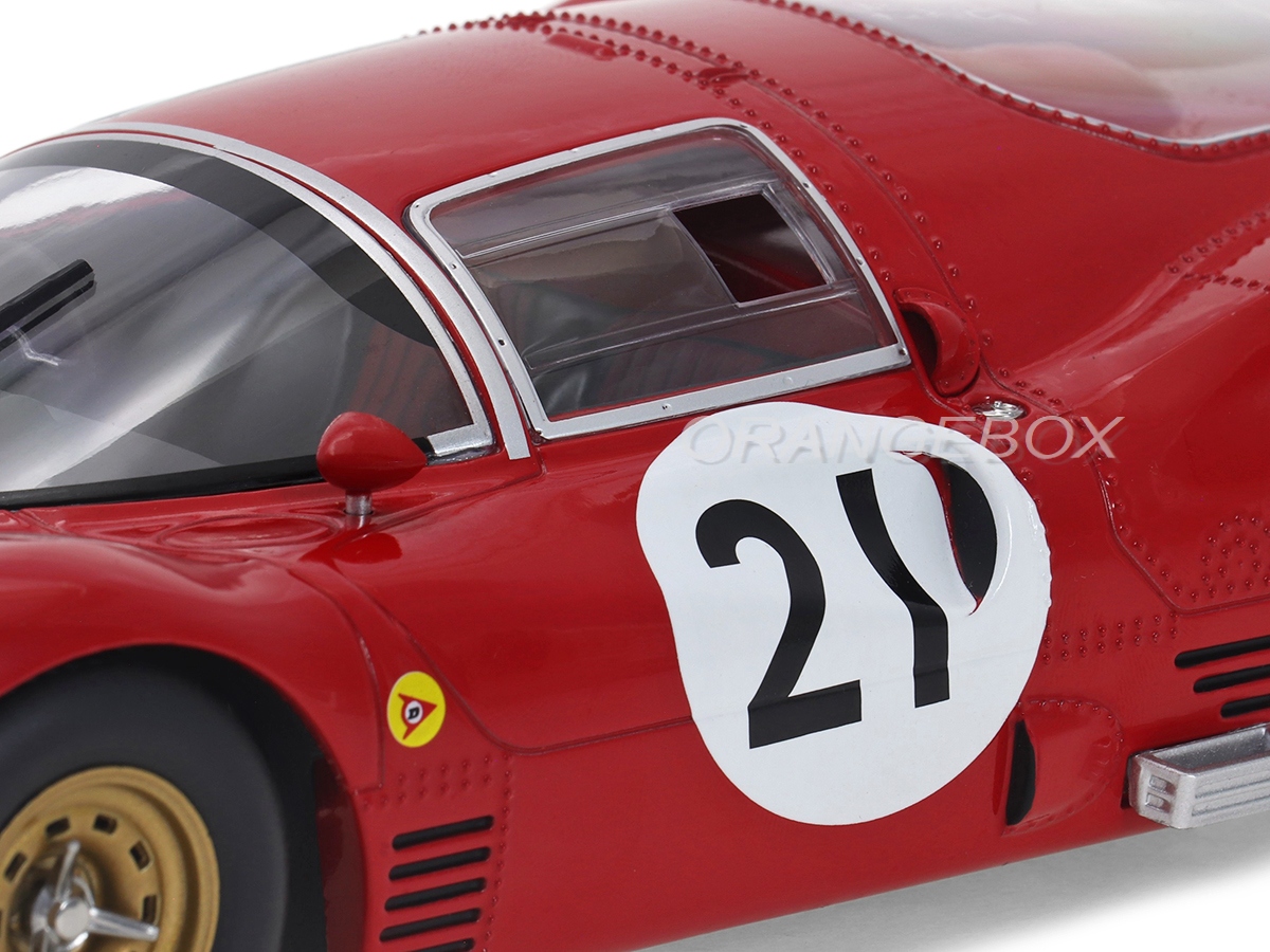 Ferrari 330 P3 Coupé 24 Horas Le Mans 1966 1:18 Werk83 - 20 anos