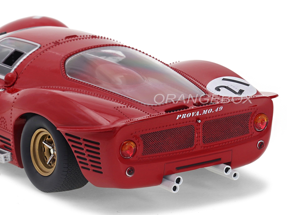 Ferrari 330 P3 Coupé 24 Horas Le Mans 1966 1:18 Werk83 - 20 anos
