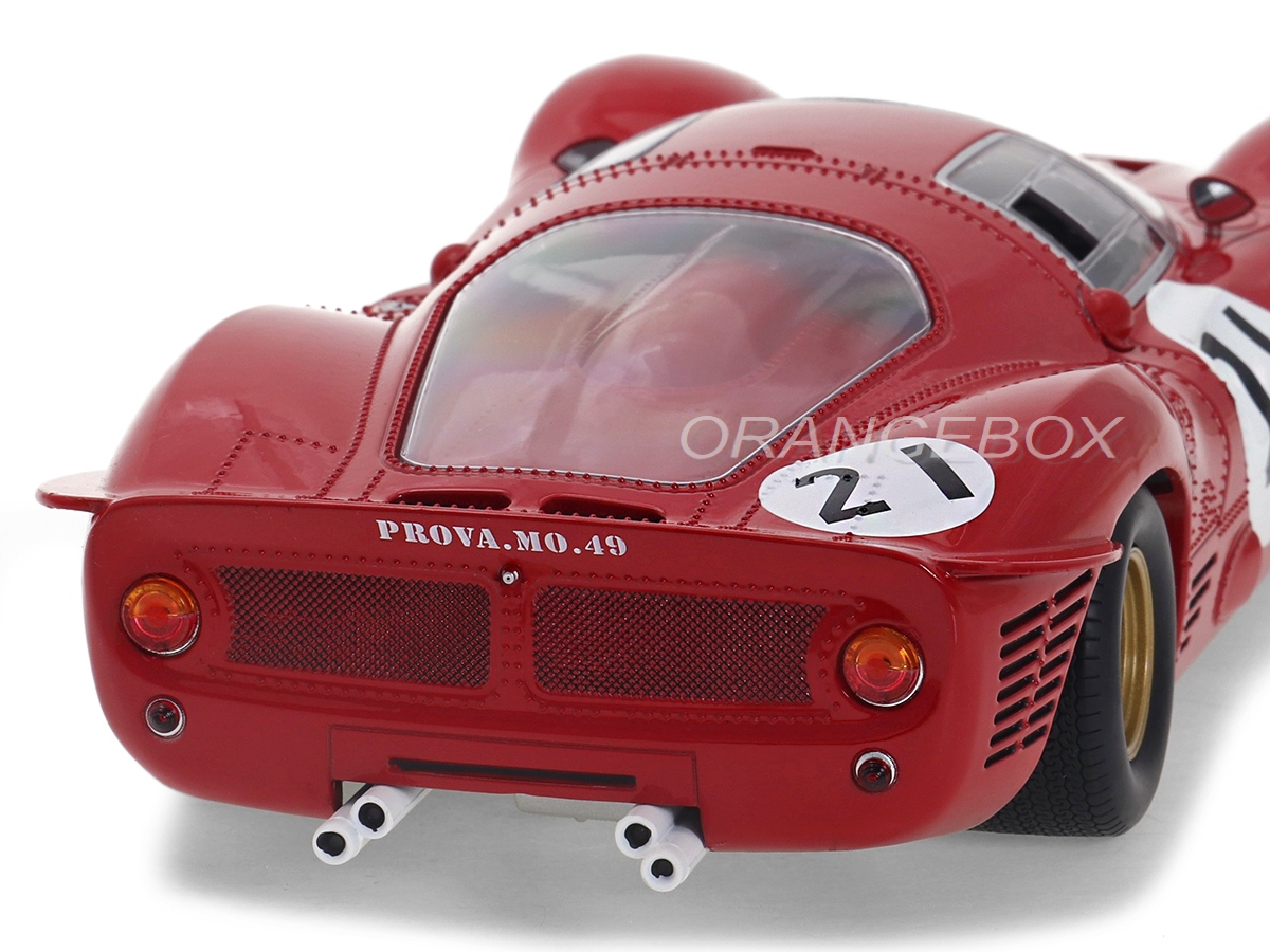 Ferrari 330 P3 Coupé 24 Horas Le Mans 1966 1:18 Werk83 - 20 anos