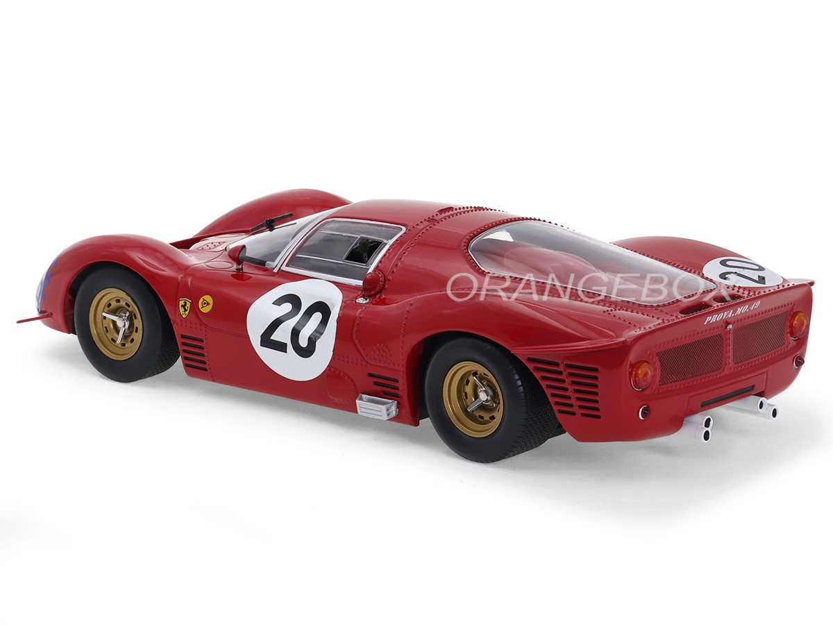 ミニカー  330i COUPE Ferrari 330 P3 Coupé 24 Horas Le Mans 1966 1:18 Werk83 - 20 anos