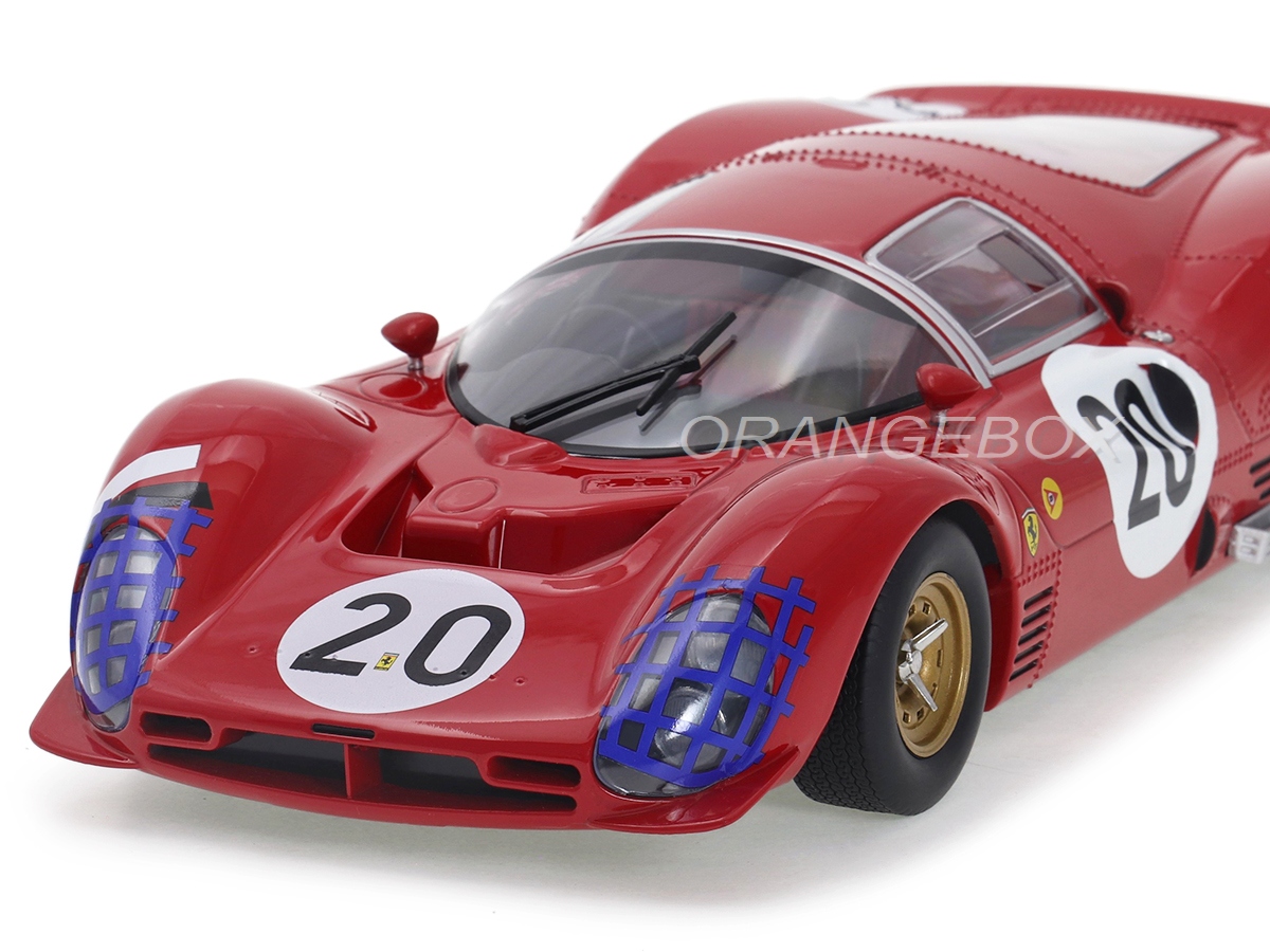 Ferrari 330 P3 Coupé 24 Horas Le Mans 1966 1:18 Werk83 - 20 anos