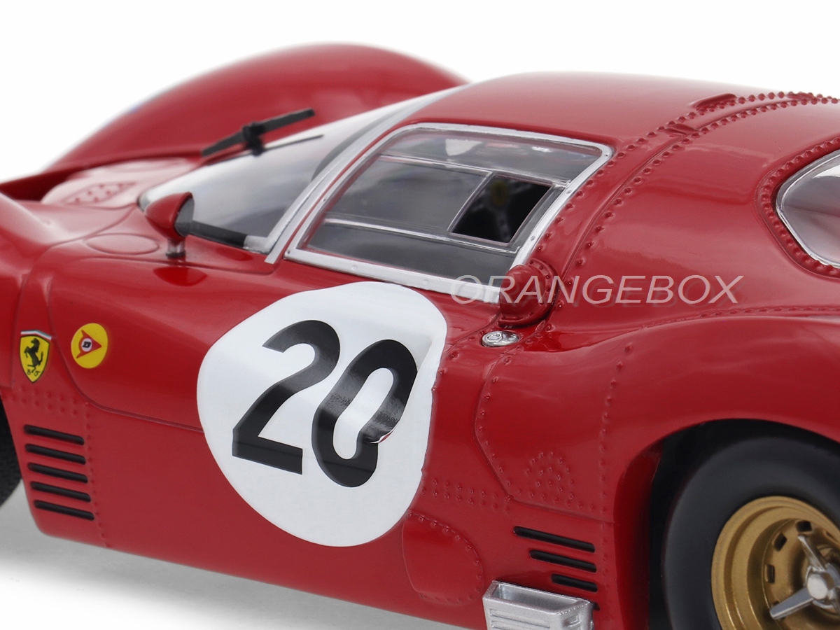 Ferrari 330 P3 Coupé 24 Horas Le Mans 1966 1:18 Werk83 - 20 anos